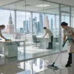 Оказание услуги клининга офисных помещений