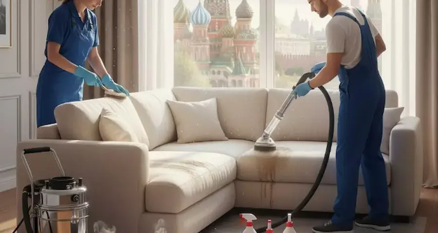 Клинеры чистят мягкую мебель на дому